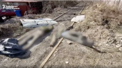 Ultimii locuitori din Irpin, lângă Kiev, au rămas printre ruine și cadavre Ultimii locuitori din Irpin, lângă Kiev, au rămas printre ruine și cadavre