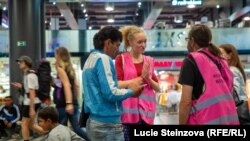 Ілюстраійне фото. Українські біженці на вокзалі Праги, серпень 2022 року