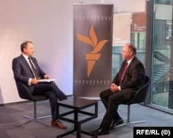 Богдан Ауреску під час інтерв’ю Радіо Свобода