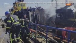 Удар по Одеському порту. Наслідки (відео) Удар по Одеському порту. Наслідки (відео)