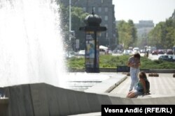 Od 10 najtoplijih leta u Srbiji je čak devet bilo posle 2000. godine, kaže Goran Pejanović, načelnik Odeljenja Nacionalnog centra za klimatske promene. Fotografija: Leto u Beogradu 2022. godine.