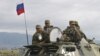 Russian peacekeepers guard South Ossetia's border
