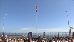 Američka zastava na Kubi nakon 54 godine Američka zastava na Kubi nakon 54 godine