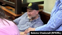 ზურა ჯაფარიძე თბილისის საქალაქო სასამართლოს სხდომათა დარბაზში