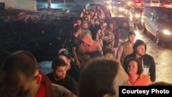 На пограничном пункте Моштаково