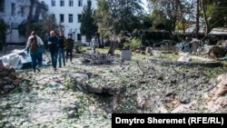 Наслідки російського обстрілу Миколаєва, вересень 2022 року