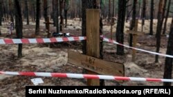 Масове поховання біля Ізюму, 15 вересня 2022