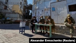 Так званий референдум, як його називає російська влада, в окупованому Маріуполі