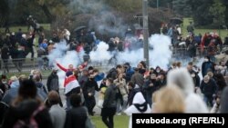 Білорусь у фото: жорсткі затримання на «Марші честі», є поранені