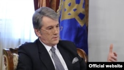 Президент Віктор Ющенко під час інтерв’ю Радіо Свобода, Львів, 8 січня 2010 року