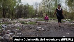 Табір ромів на Троєщині у Києві