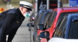 На кордоні Німеччини з сусідньою Австрією поновлений контроль, Обераудорф, 16 березня 2020 року