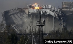 Донецький аеропорт. Наслідки обстрілів і штурмів. Фото від 8 жовтня 2014-го року