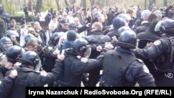 Сутички в Одесі, 10 квітня 2017 року