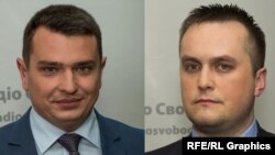 Голова НАБУ Артем Ситник (л) і керівник САП Назар Холодницький