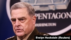 U.S. Joint Chiefs of Staff Chairman General Mark Milley told Congress that at least 2,500 U.S. troops would have been needed to guard against the rapid collapse of the Kabul government last month.