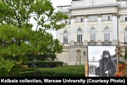 წიგნი-ალბომი „წმინდა გრიგოლ ფერაძე. ცხოვრება და მოღვაწეობა“ ვარშავის უნივერსიტეტის ფონზე