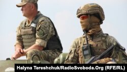 Під час тактичних навчань на Яворівському полігоні, що на Львівщині