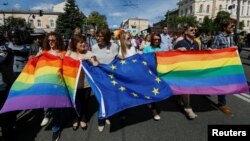 На «Марші рівності» у Києві, червень 2016 року