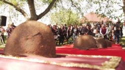 На Донбасі перепоховали останки 86 солдатів Другої світової війни (відео)