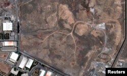 Супутниковий знімок ядерного об’єкту в Натанзі після удару Ізраїлю. 15 червня 2025 року