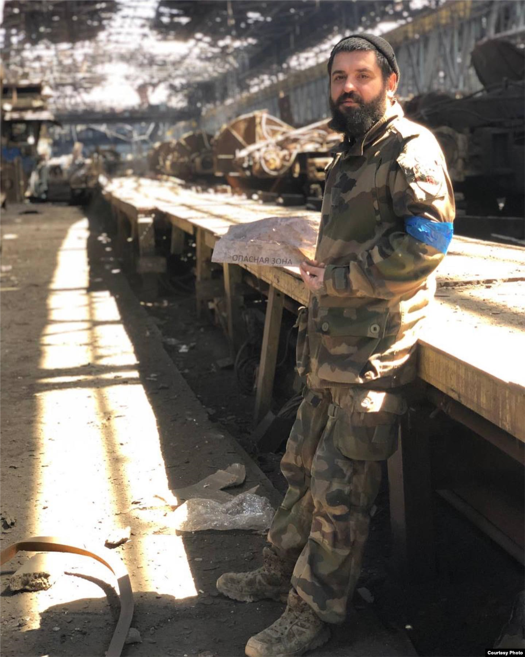 Олександр Кравцов, командир підрозділу «Ведмеді» полку «Азов»