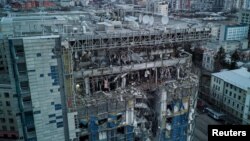 Харків після російської атаки, 31 грудня 2023 року