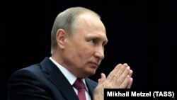 Россия. Владимир Путин, 15.06.2017. Москва, Кремль