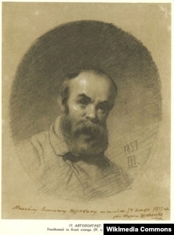 Автопортрет Тараса Шевченка 1857 року