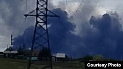 Ілюстраційне фото. Наслідки попередньої атаки дронів в Іркутській області, червень 2025 року