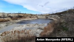 Пересохший Инкерманский карьер под Севастополем