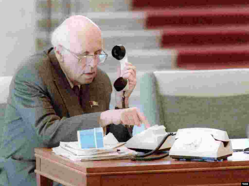 На съезде народных депутатов СССР, июнь 1989