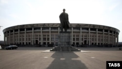 Главная футбольная арена России - стадион "Лужники" в Москве
