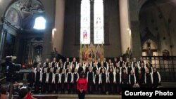 Виступ українського хору «Щедрик» у Флоренції, 20 липня 2018 року