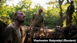 Українські військові на Донеччині, липень 2025 року