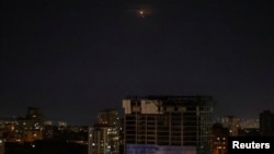 Атака российских беспилотников на Киев