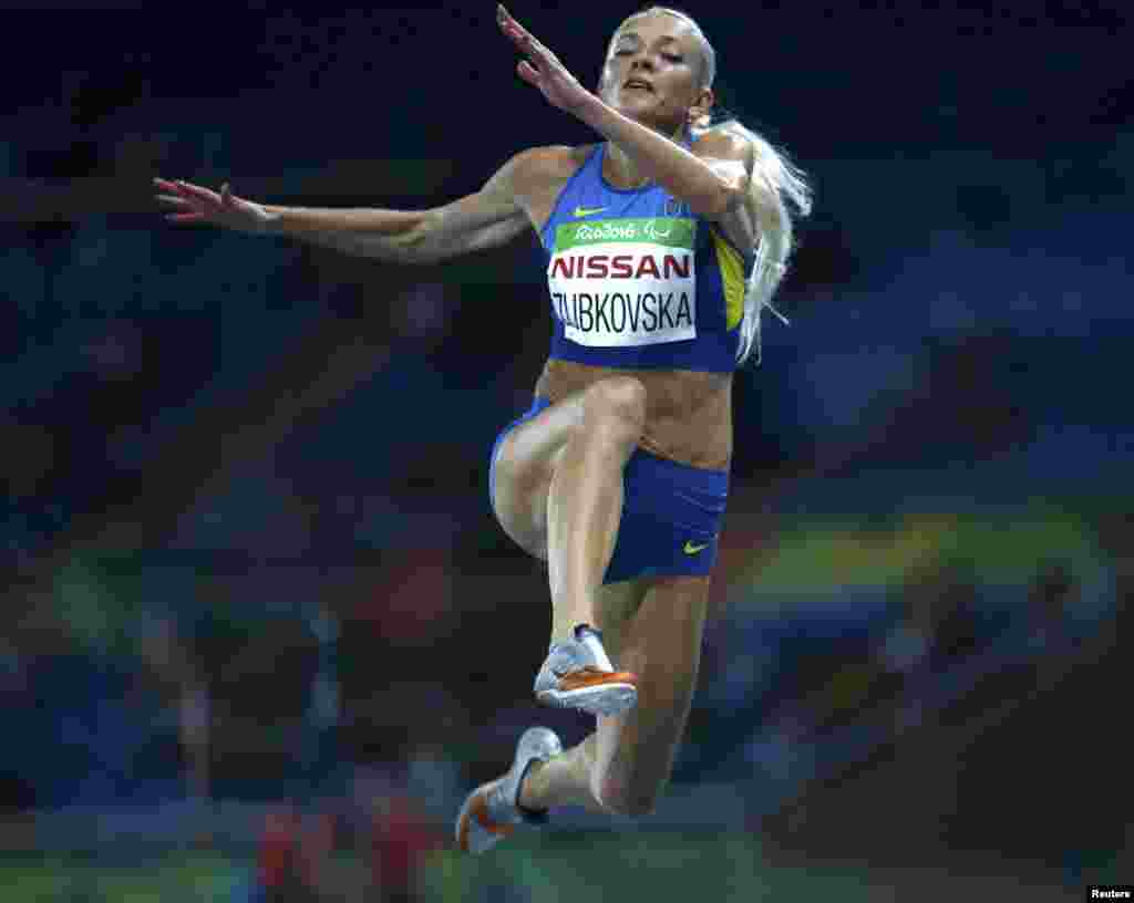 Оксана Зубковська, золота призерка Літніх Паралімпійських Ігор 2016 зі стрибків у довжину