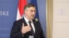 Predsednik Vlade Hrvatske Andrej Plenković