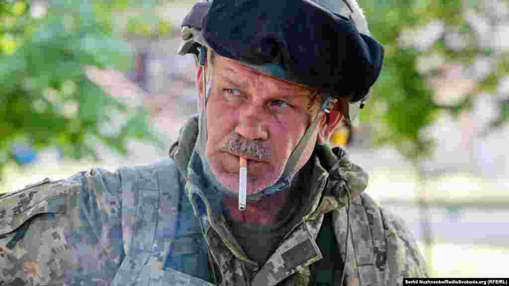 Військовий «Іноземного легіону оборони України» в Сєвєродонецьку