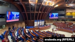 Паседжаньне Кангрэсу мясцовых і рэгіянальных уладаў. Страсбург, 30 кастрычніка 2025 году