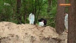 Зв'язані руки, прострілені коліна і скроні: поблизу Бучі знайшли ще одну братську могилу Зв'язані руки, прострілені коліна і скроні: поблизу Бучі знайшли ще одну братську могилу