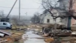 Село Ягодное после оккупации российскими военными Село Ягодное после оккупации российскими военными