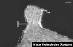 Ось так виглядала північна частина Зміїного 17 червня 2022 року