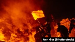 Революція гідності. Майдан незалежності. Київ. Лютий 2014 року 