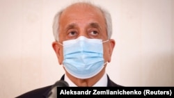 U.S. special envoy to Afghanistan Zalmay Khalilzad (file photo)