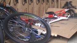 Контрабандні велосипеди на Одещині планують передати дітям (відео) Контрабандні велосипеди на Одещині планують передати дітям (відео)