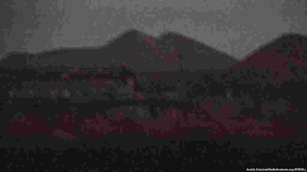 Так виглядає «сіра зона» вночі. Там – противник