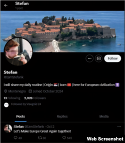 В обліковому записі в мережі X від імені буцім-то власника Europe Invasion Стефана використано фото турка, який сказав, що знає Мерта Кока, але ніколи не чув про антиміграційний проєкт. Він сказав Радіо Свобода, що його фотографію використали без його відома