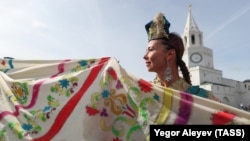 Празднование 30-летие суверенитета Татарстана в Казани. 30 августа 2020 года