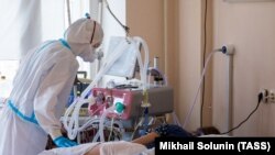 Лікування хворого на COVID-19 у Росії, ілюстративне фото